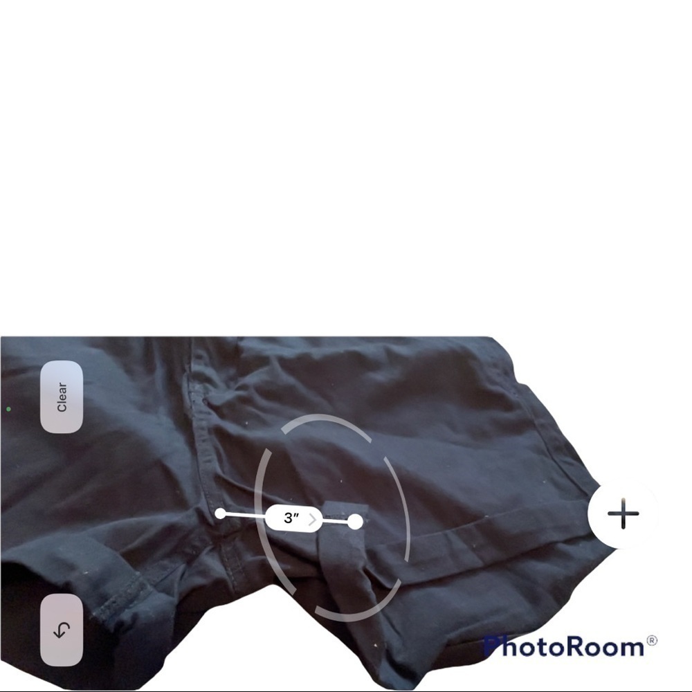 Bluenotes Paper Bag Mom Shorts Black — image 8 of 8